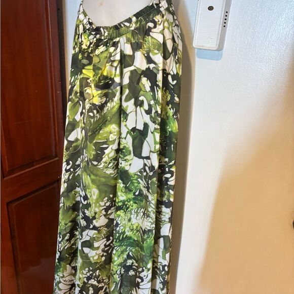 Carolina estefan The Aire Skirt flowy high split dress maxi bottom floral - Picture 5 of 9